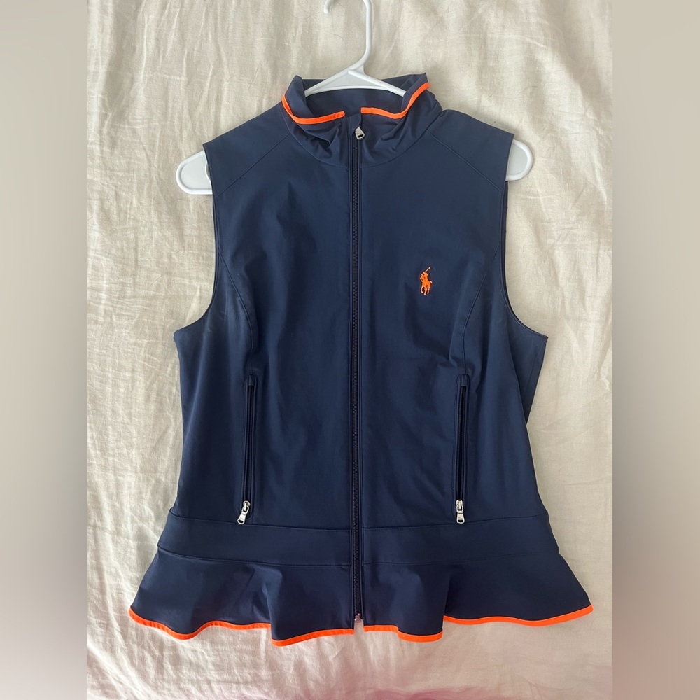 Ralph Lauren Navy and Orange Vest